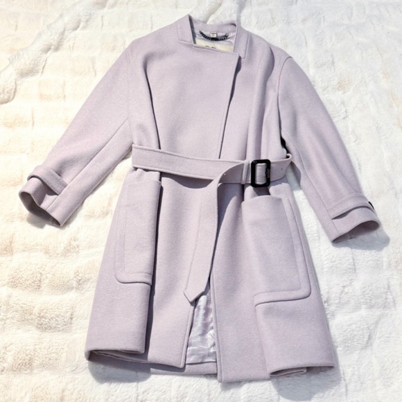 Burberry Jackets & Blazers - Burberry Wool Wrap Coat